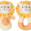 Frisco Lion Plush Multipack Puppy Toy, 2 count