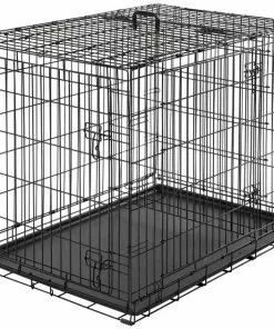 Frisco Heavy Duty All-in-1 Multi-Stage 3 Door Collapsible Wire Dog Crate -Pet Food Gear Shop 247915 PT5. SY630 V1611872190