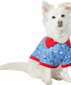 Frisco Nautical Dog & Cat Polo Shirt -Pet Food Gear Shop 248635 PT2. SY630 V1624614764