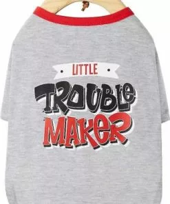 Frisco Little Trouble Maker Dog & Cat T-Shirt -Pet Food Gear Shop 248638 PT3. SY630 V1644960089