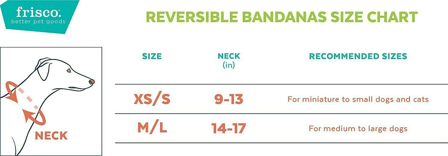 Frisco Wedding Reversible Dog & Cat Bandana 4 Frisco Wedding Reversible Dog & Cat Bandana - Image 2