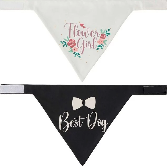 Frisco Wedding Reversible Dog & Cat Bandana 7 Frisco Wedding Reversible Dog & Cat Bandana - Image 5