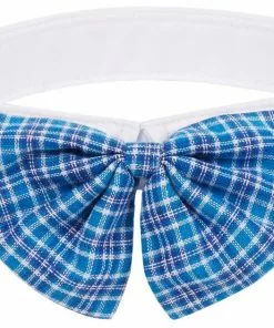 Frisco Plaid Dog & Cat Bow Tie, Blue -Pet Food Gear Shop 248727 PT3. SY630 V1614363994