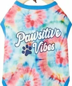 Frisco Pawsitive Vibes Tiedye Print Dog & Cat T-Shirt 11 Frisco Pawsitive Vibes Tiedye Print Dog & Cat T-Shirt -Pet Food Gear Shop 248782 PT3. SY630 V1644960084