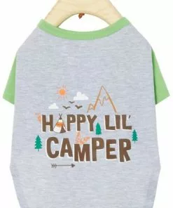 Frisco Happy Lil' Camper Dog & Cat T-Shirt -Pet Food Gear Shop 248789 PT3. SY630 V1613669241