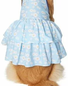 Frisco Blue Daisies Dog & Cat Dress -Pet Food Gear Shop 249044 PT2. SY630 V1637691458