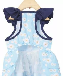 Frisco Blue Daisies Dog & Cat Dress -Pet Food Gear Shop 249044 PT4. SY630 V1644452211