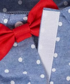 Frisco Polka Dot Chambray Dog & Cat Button Up Shirt 15 Frisco Polka Dot Chambray Dog & Cat Button Up Shirt -Pet Food Gear Shop 249161 PT5. SY630 V1624598554