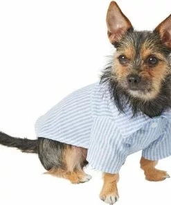 Frisco Striped Lightweight Dog & Cat Button Up Shirt 12 Frisco Striped Lightweight Dog & Cat Button Up Shirt -Pet Food Gear Shop 249187 PT2. SY630 V1624605157