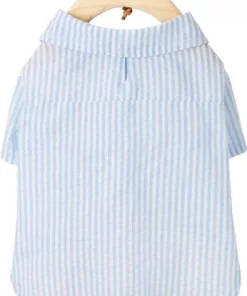 Frisco Striped Lightweight Dog & Cat Button Up Shirt 13 Frisco Striped Lightweight Dog & Cat Button Up Shirt -Pet Food Gear Shop 249187 PT3. SY630 V1624602175