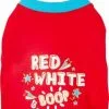 Frisco Red, White & Boop Dog & Cat T-Shirt -Pet Food Gear Shop 249241 MAIN. SY630 V1624601556