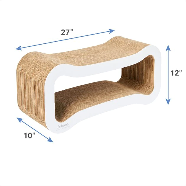 Frisco Cat Scratcher & Lounge Oblique with Catnip 4 Frisco Cat Scratcher & Lounge Oblique with Catnip - Image 2