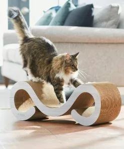 Frisco Cat Scratcher & Lounge Curl with Catnip -Pet Food Gear Shop 249601 PT5. SY630 V1611325596