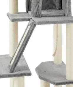 Frisco 68-in Faux Fur Cat Tree & Condo -Pet Food Gear Shop 252536 PT4. SY630 V1614966143