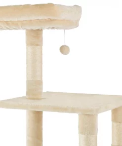 Frisco 62-in Faux Fur Cat Tree & Condo -Pet Food Gear Shop 252566 PT3. SY630 V1617138396