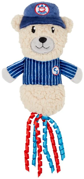 Frisco Baseball Bear Kicker Cat Toy 3 Frisco Baseball Bear Kicker Cat Toy