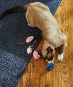 Frisco Baseball Mice Cat Toy, 4 count -Pet Food Gear Shop 252740 PT5. SY630 V1615814538