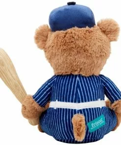 Frisco Baseball Bear Plush Squeaky Dog Toy, Blue -Pet Food Gear Shop 252742 PT2. SY630 V1613158576