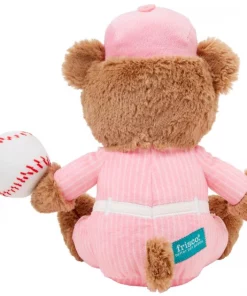 Frisco Baseball Bear Plush Squeaky Dog Toy, Pink -Pet Food Gear Shop 252744 PT2. SY630 V1613158579