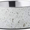 Frisco Quartz Design Stainless Steel Dog & Cat Bowl