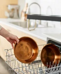 Frisco Copper Stainless Steel Elevated Foldable Double Dog & Cat Bowls 17 Frisco Copper Stainless Steel Elevated Foldable Double Dog & Cat Bowls -Pet Food Gear Shop 253059 PT7. SY630 V1616595447