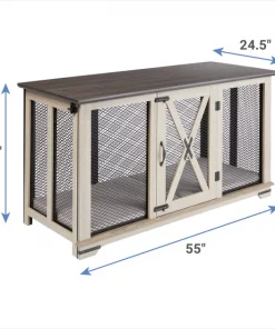 Frisco "Denver" Dog Crate Credenza & Mat Kit -Pet Food Gear Shop 255326 PT2. SY630 V1618266593