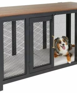 Frisco "Venice" Dog Crate Credenza & Mat Kit -Pet Food Gear Shop 255328 PT3. SY630 V1618234039