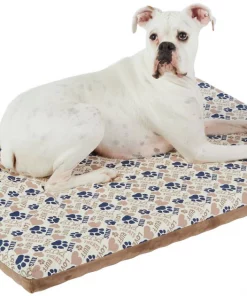 Frisco Micro Terry & Novelty Print Reversible Orthopedic Dog Crate Mat -Pet Food Gear Shop 255342 PT2. SY630 V1616087316