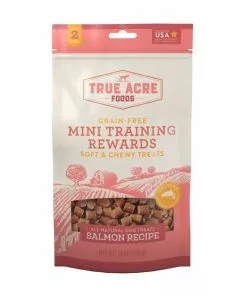 Frisco||True Acre Foods Frisco Fetch Squeaking Colorful Tennis Ball Dog Toy & True Acre Foods Salmon Recipe Mini-Training Rewards Grain-Free Soft & Chewy Dog Treats -Pet Food Gear Shop 255469 PT3. SY630 V1602691292