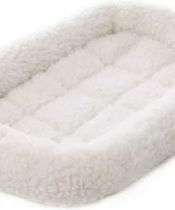 Frisco Fold & Carry Single Door Collapsible Wire Dog Crate & Frisco Quilted Dog Crate Mat, Ivory -Pet Food Gear Shop 255487 PT3. SY630 V1604075050