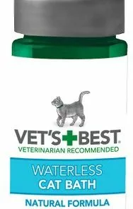 Frisco||Vet's Best Frisco Moisturizing Tear Stain Wipes with Organic Aloe for Dogs & Cats & Vet's Best Waterless Cat Bath, 4-oz bottle -Pet Food Gear Shop 255583 PT3. SY630 V1604072543