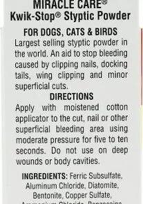 Frisco||Miracle Care Frisco Nail Clippers for Cats & Small Dogs & Miracle Care Kwik-Stop Styptic Powder for Dogs, Cats & Birds, .5-oz jar 11 Frisco||Miracle Care Frisco Nail Clippers for Cats & Small Dogs & Miracle Care Kwik-Stop Styptic Powder for Dogs, Cats & Birds, .5-oz jar -Pet Food Gear Shop 255589 PT4. SY630 V1604097708