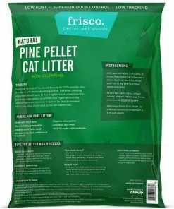Fresh Step||Frisco Fresh Step Fresh Scent Cat Litter Deodorizing Crystals, 15-oz bottle & Frisco Pine Pellet Unscented Non-Clumping Wood Cat Litter, 40-lb bag -Pet Food Gear Shop 255591 PT4. SY630 V1603716099