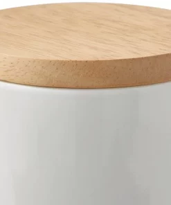 Frisco Ceramic Treat Jar with Wood Lid -Pet Food Gear Shop 256050 PT4. SY630 V1616506588