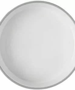 Frisco Bones Non-skid Ceramic Dog & Cat Bowl, Gray -Pet Food Gear Shop 256063 PT4. SY630 V1616509031