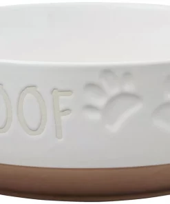 Frisco Paw Prints Non-skid Ceramic Bowl, 7.75 Cups