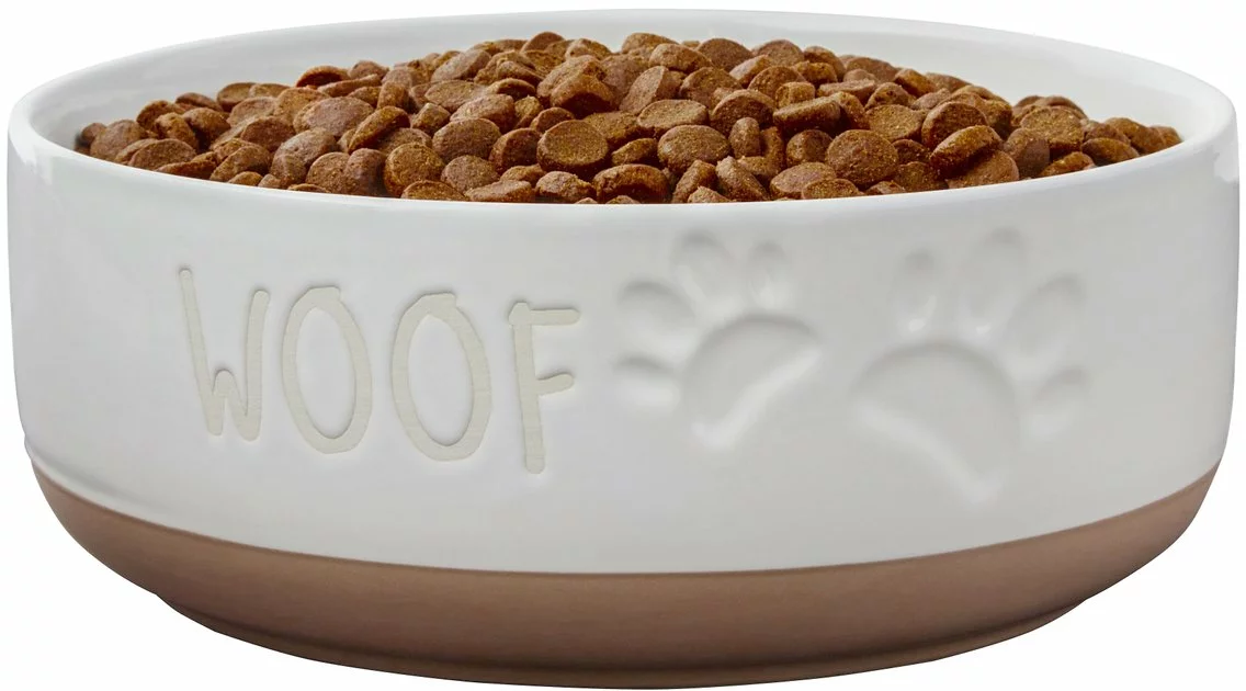 Frisco Paw Prints Non-skid Ceramic Bowl, 7.75 Cups 6 Frisco Paw Prints Non-skid Ceramic Bowl, 7.75 Cups - Image 4
