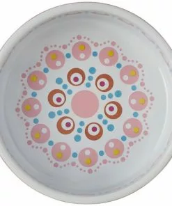 Frisco Kaleidoscope Pattern Non-skid Ceramic Cat Dish, Pink, 1.62 Cup -Pet Food Gear Shop 256086 PT4. SY630 V1615312310