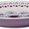 Frisco Kaleidoscope Pattern Non-skid Ceramic Cat Dish, Purple, 0.62 Cup -Pet Food Gear Shop 256088 MAIN. SY630 V1617042702