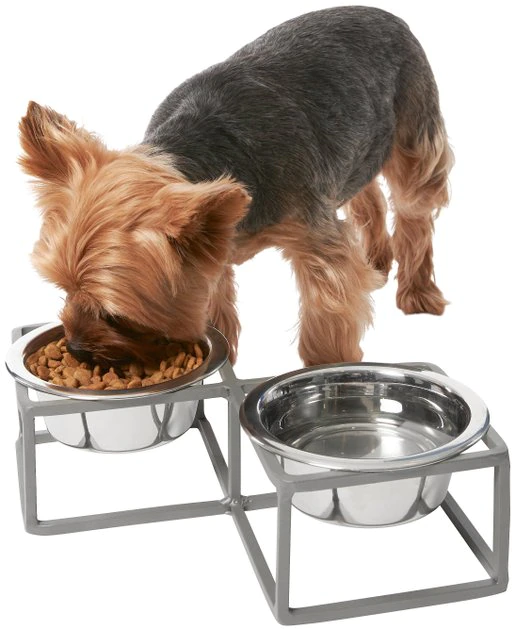 Frisco Diamond Dog & Cat Double Bowl Diner 3 Frisco Diamond Dog & Cat Double Bowl Diner