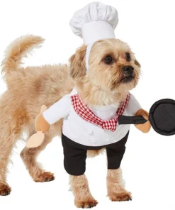 Frisco Front Walking Chef Dog & Cat Costume -Pet Food Gear Shop 261002 PT3. SY630 V1624397772