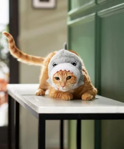 Frisco Shark Cat Costume, One Size -Pet Food Gear Shop 261100 PT7. SY630 V1624307906