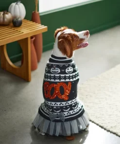 Frisco "Boo!" Dog & Cat Sweater Dress -Pet Food Gear Shop 261122 PT8. SY630 V1624397967