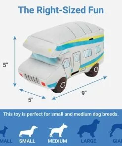 Frisco Road Trip Camper Van Plush Squeaky Dog Toy 7 Frisco Road Trip Camper Van Plush Squeaky Dog Toy -Pet Food Gear Shop 261984 PT1. SY630 V1623698256