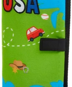 Frisco Road Trip Foldable Map Flat Plush Squeaky Dog Toy -Pet Food Gear Shop 261998 PT2. SY630 V1619791981