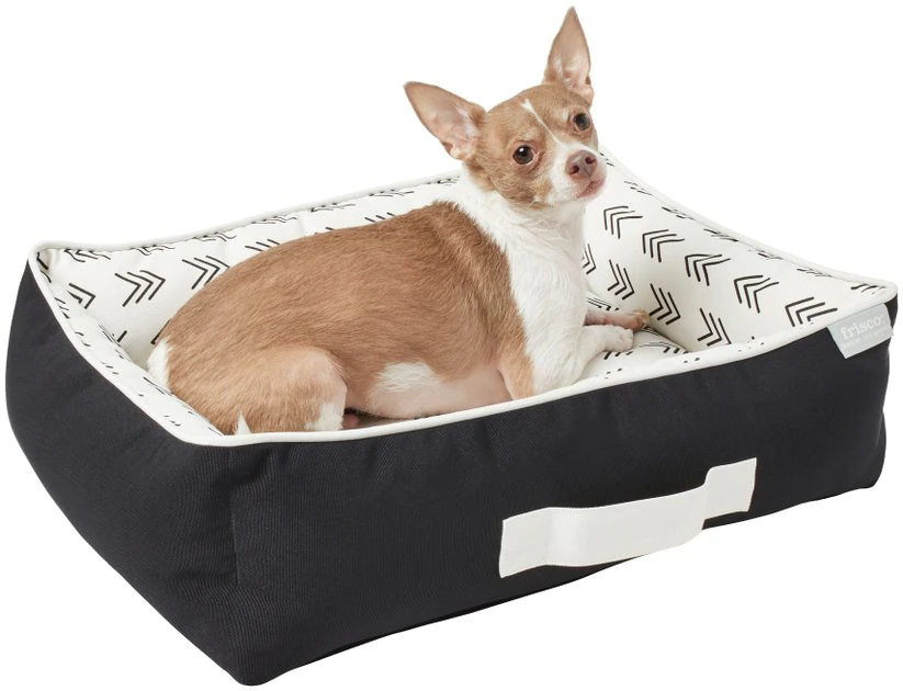 Frisco Indoor/Outdoor Modern Cuddler Bolster Cat & Dog Bed 3 Frisco Indoor/Outdoor Modern Cuddler Bolster Cat & Dog Bed