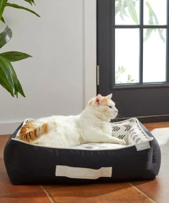 Frisco Indoor/Outdoor Modern Cuddler Bolster Cat & Dog Bed 13 Frisco Indoor/Outdoor Modern Cuddler Bolster Cat & Dog Bed -Pet Food Gear Shop 262145 PT5. SY630 V1619807862