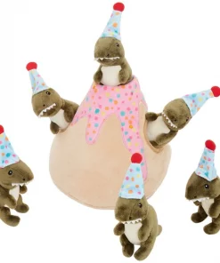 Frisco Birthday Volcano Hide & Seek Plush Dog Toy