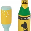 Frisco Champagne & Flute Latex Squeaky Dog Toy, 2 count -Pet Food Gear Shop 264430 MAIN. SY630 V1618924048