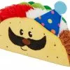 Frisco Birthday Taco Plush Squeaky Dog Toy -Pet Food Gear Shop 264444 MAIN. SY630 V1618924049
